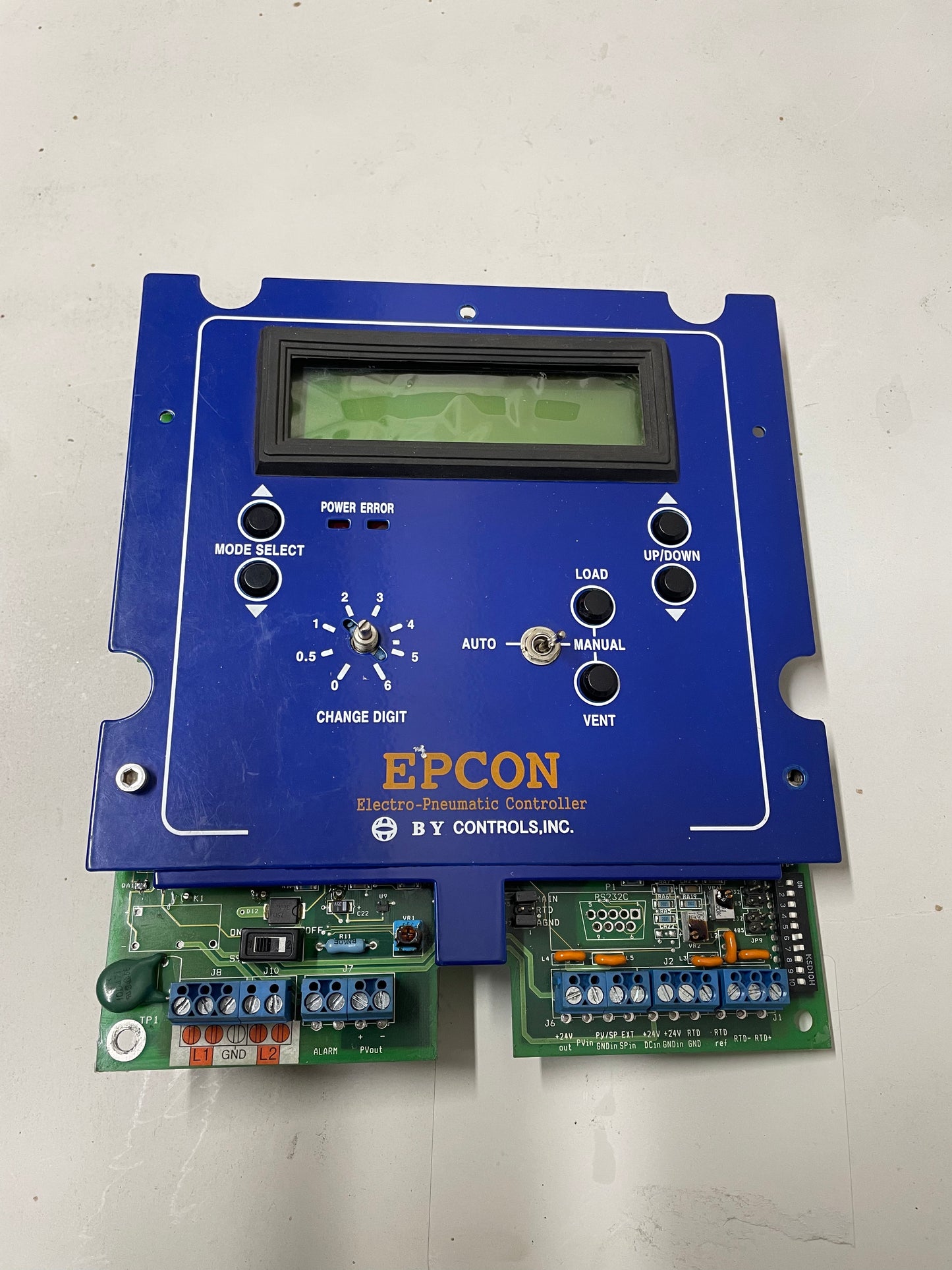 EPCON ELECTRO PNEUMATIC CONTROLLER